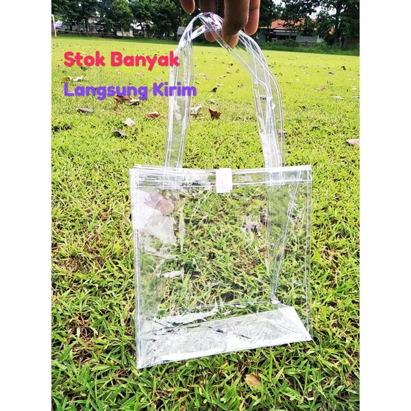 

20*10*20 Tas mika Serbaguna / Tas Jinjing Bening