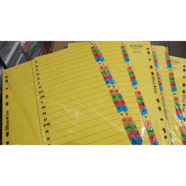 

Divider Abjad Bantex A-Z (6043)