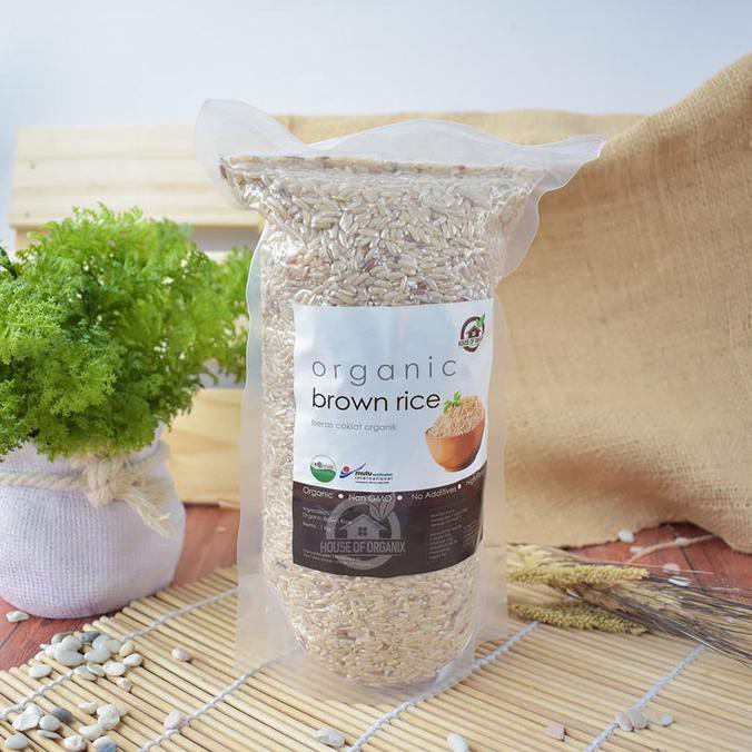 

BERAS- HOUSE OF ORGANIX BROWN RICE ( BERAS COKLAT ORGANIK ) -UNGGULAN.