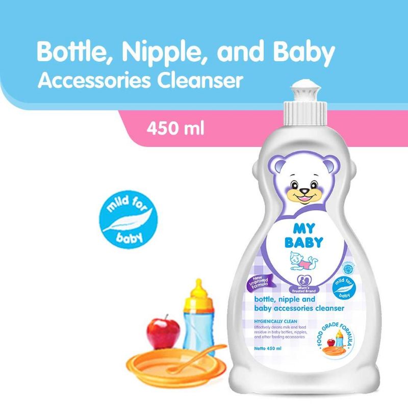 My Baby Bottle Nipple Cleanser - MYbaby Liquid Cleanser Botle - Sabun Cuci Botol Bayi