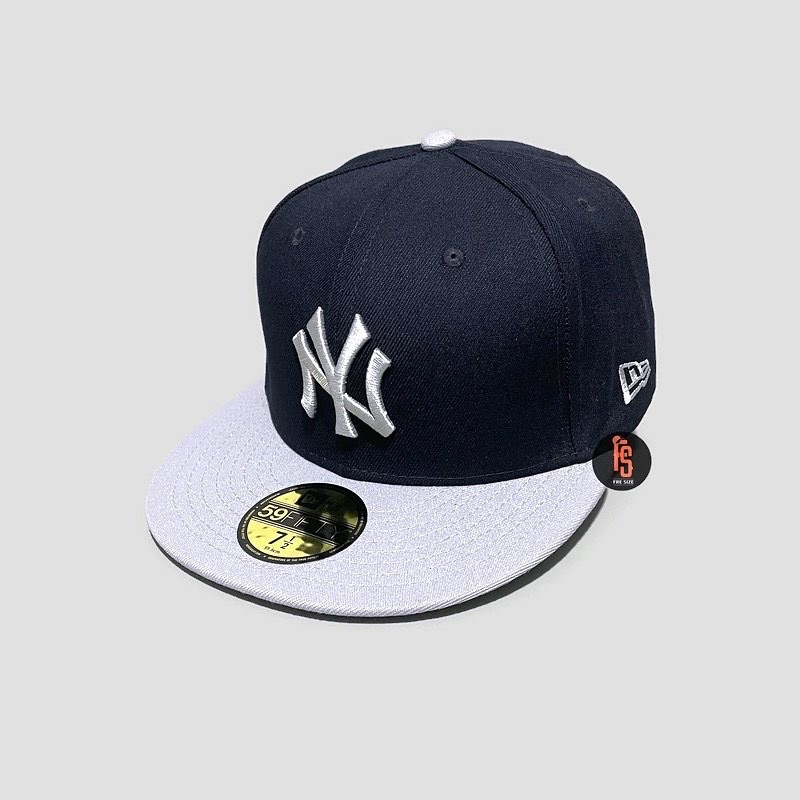 TOPI NEW ERA ORIGINAL 5950 50TH YEARS NEW YORK YANKEES NAVY GREY