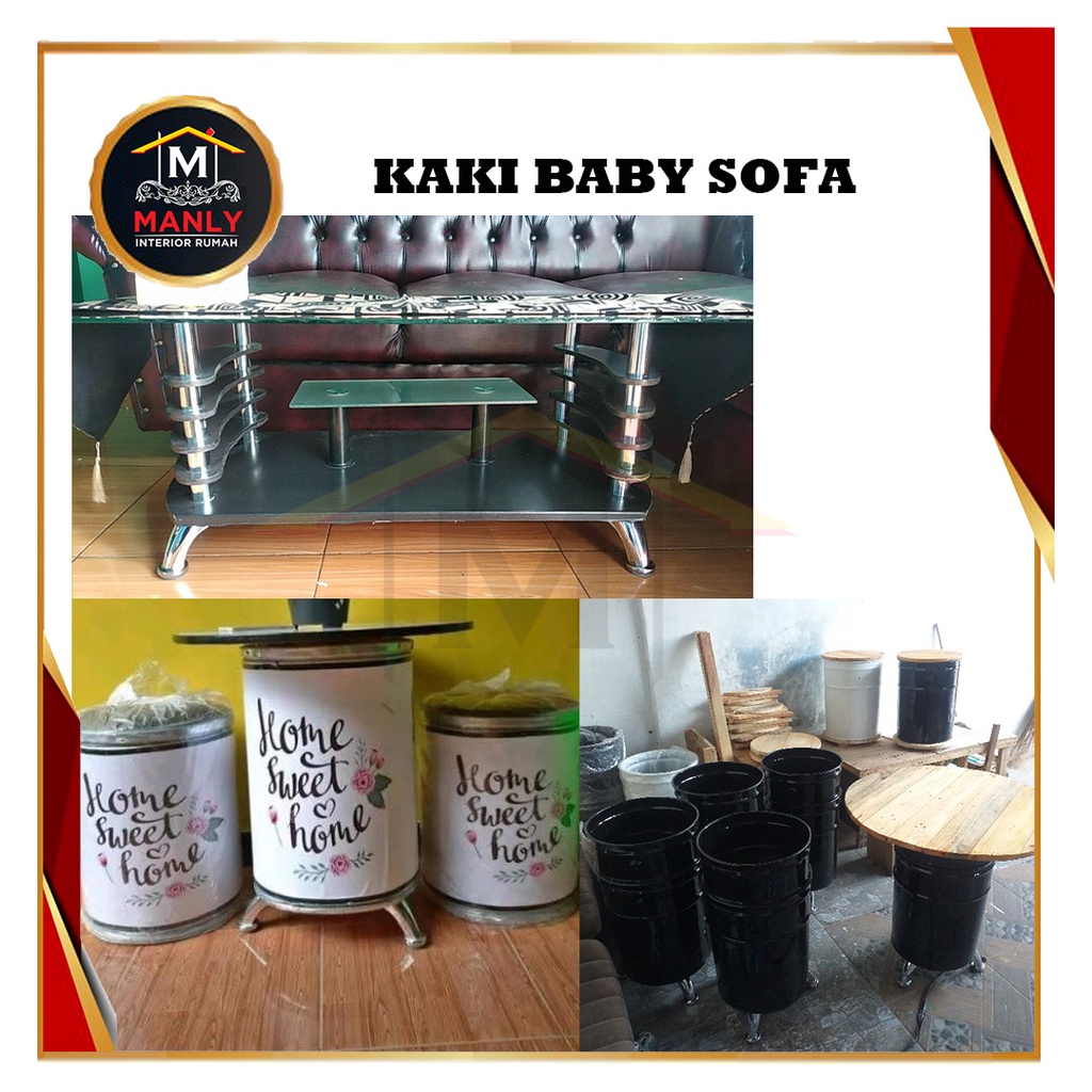 Kaki meja baby/ Kaki sofa baby / Kaki lemari