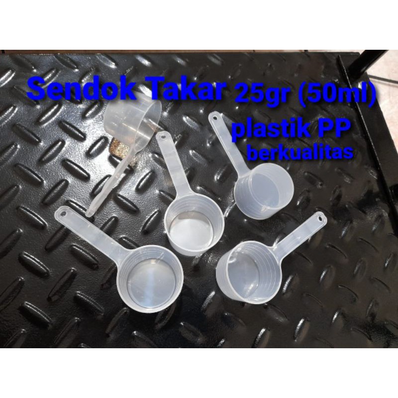 Sendok Takar 25gr atau 50ml