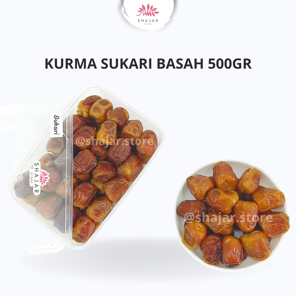 

Kurma Sukari Basah 500gr / KURMA BAHAN JSR