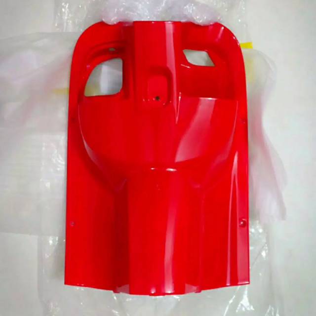 cover inner lower legshield kontak new scoopy fi esp 2018 k93 merah