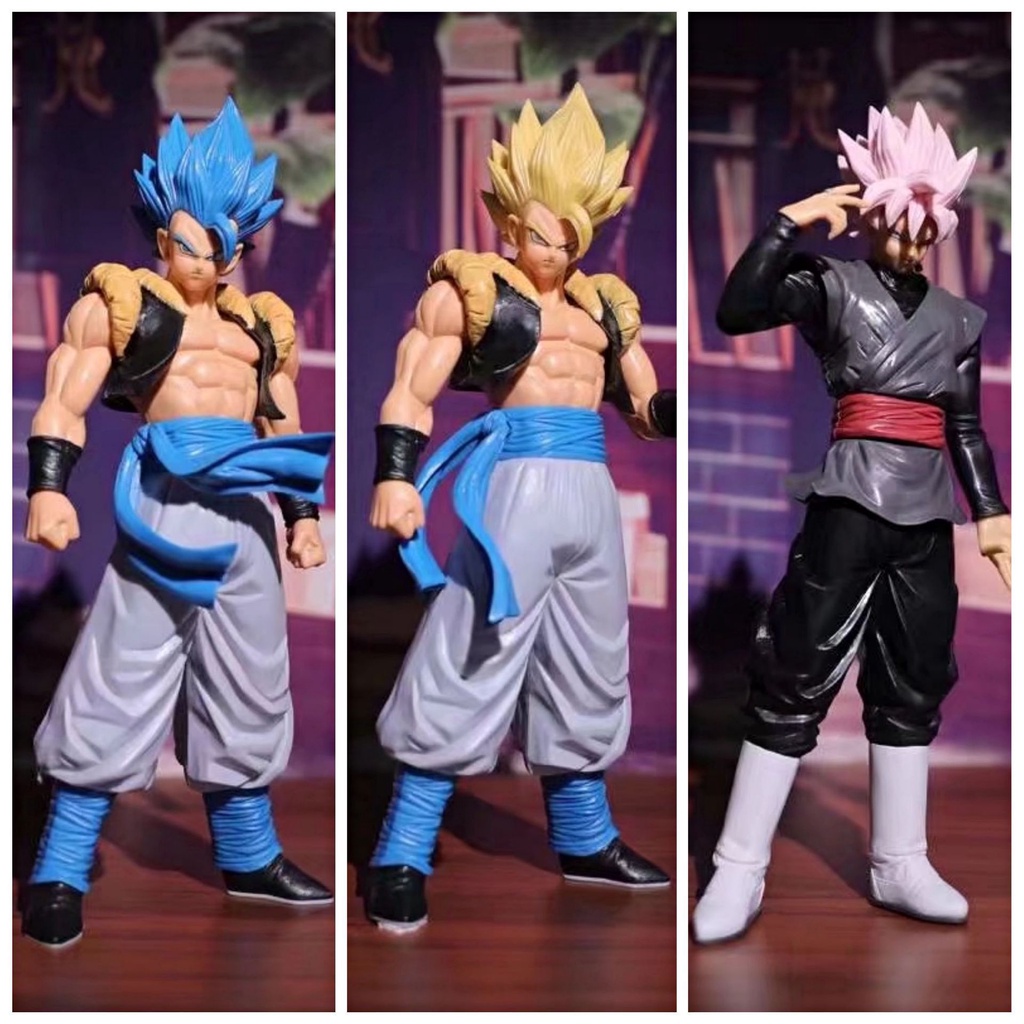 31cm Dragon Ball Super Gogeta Action Figure Dragon Ball Super Saiyan Goku Vegeta Pvc Figura Toy