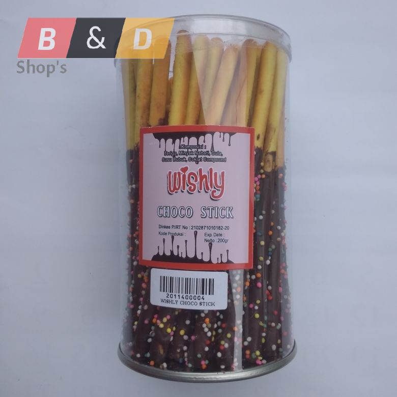 

WISHLY. Choco Stick Coklat Pelangi Netto 300 Gram.