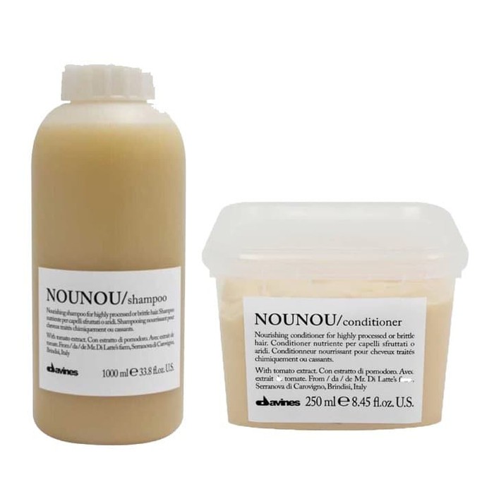 Davines Nounou Shampoo 1000ml + Davines Nounou Conditioner 250ml
