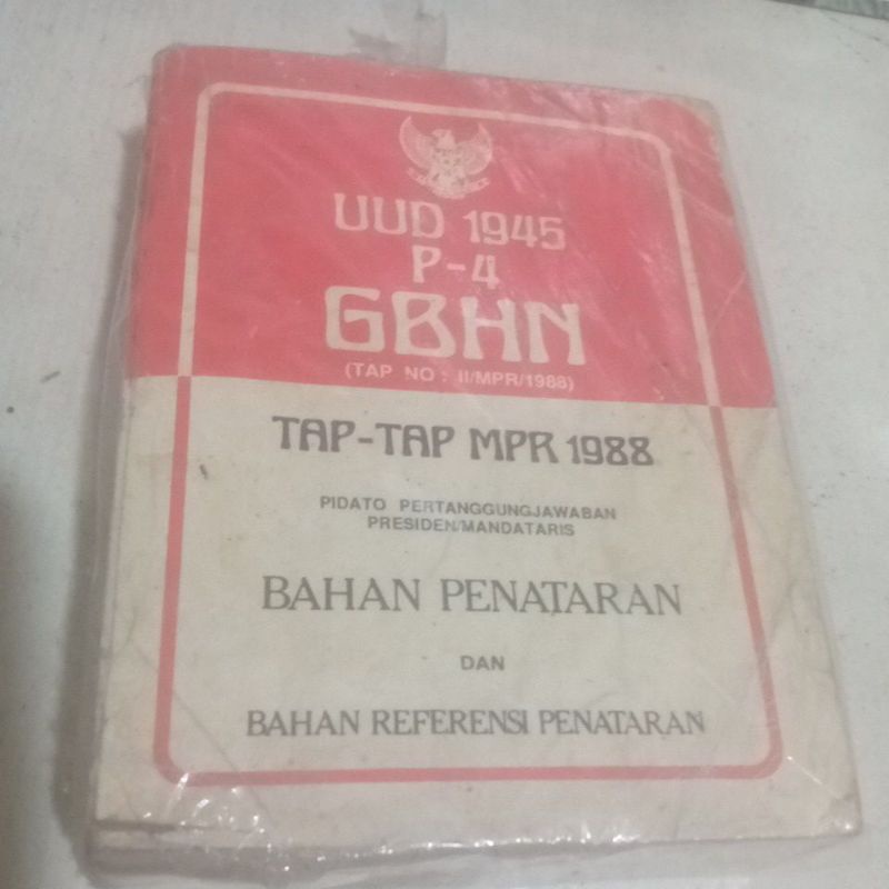buku uud 1945,p4 dan gbhn