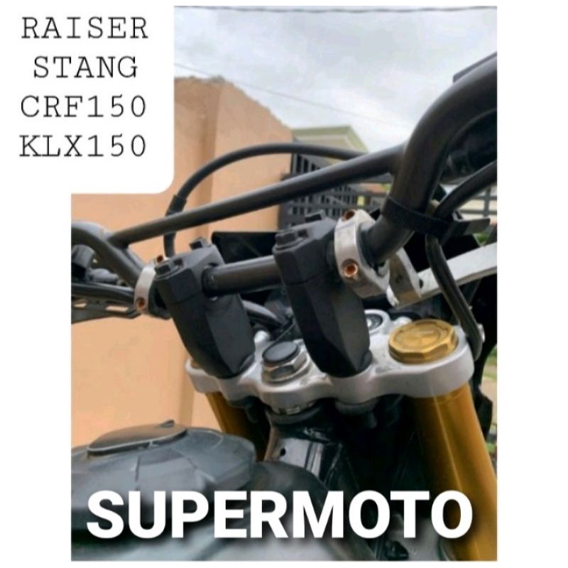 RAISER STANG FATBAR PENINGGI STANG KLX - BF - CRF150 L - D TRACKER - XR150 - CB150 - DLL