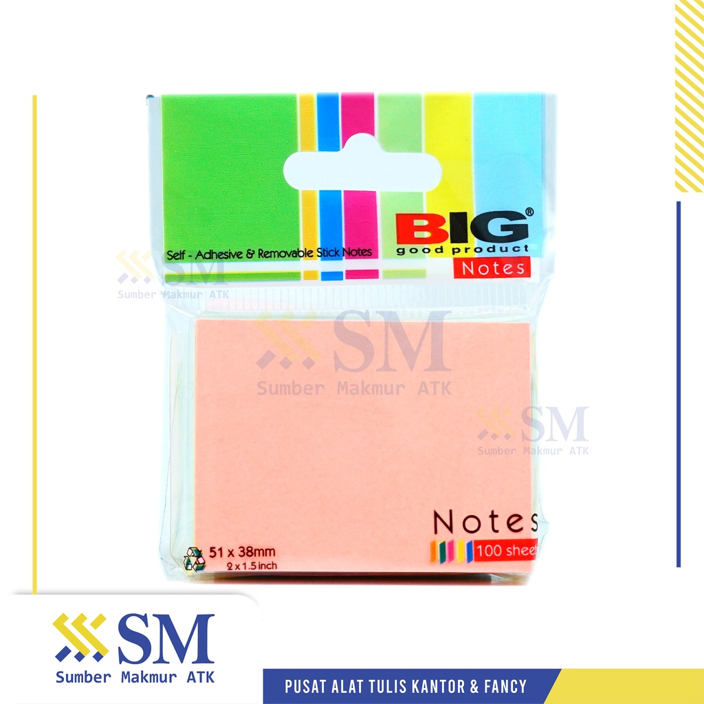 POST IT 51 X 38 MM BIG TUMPUK