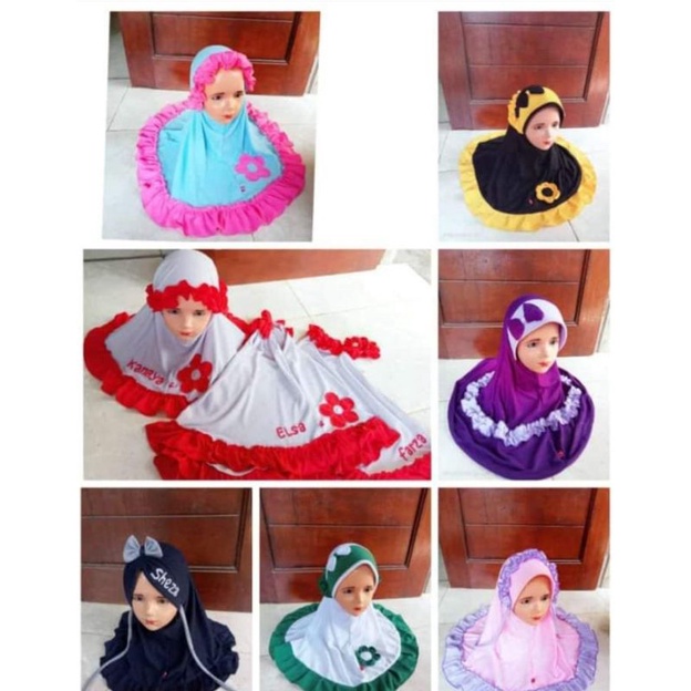 JILBAB ANAK MODEL RANDOM