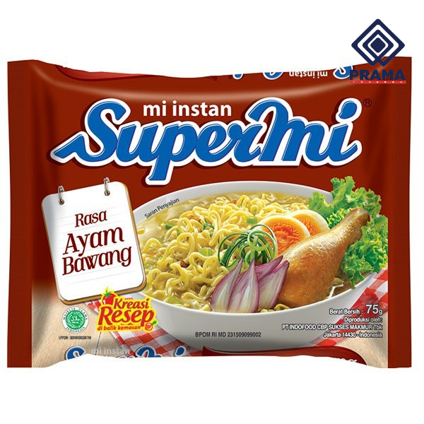 

SUPERMIE AYAM BAWANG 75GR