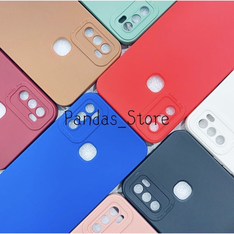 Softcase Pro Camera Infinix Hot 9 Play Candy Case Full Color 3D Silikon TPU