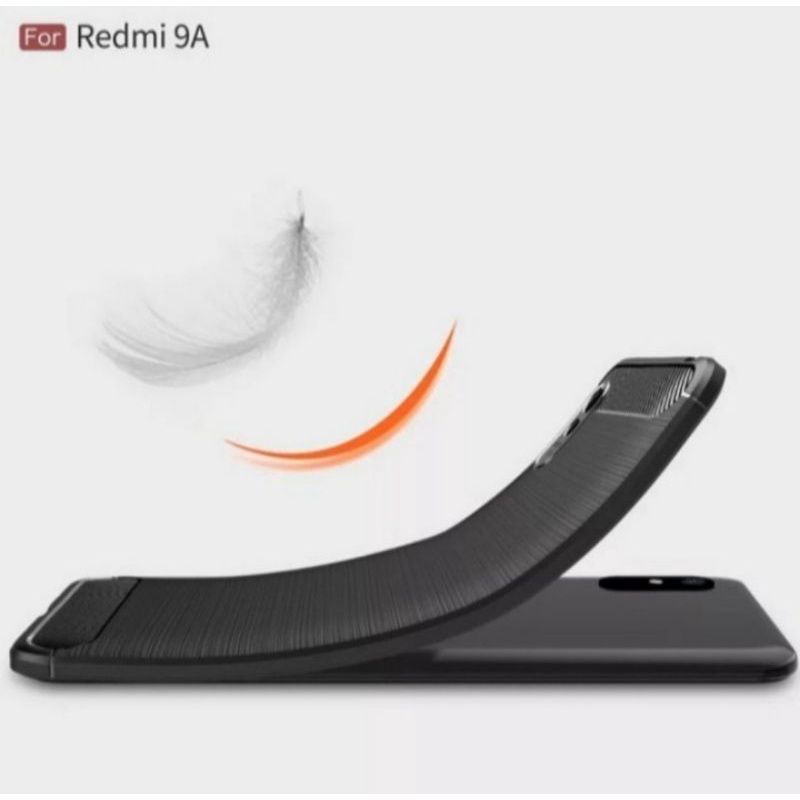 Softcase Slim Fit Carbon Xiaomi Redmi 9A - UA