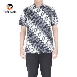 Kemeja Pria Santai Batik  Keris  motif Parang Aji Seno 