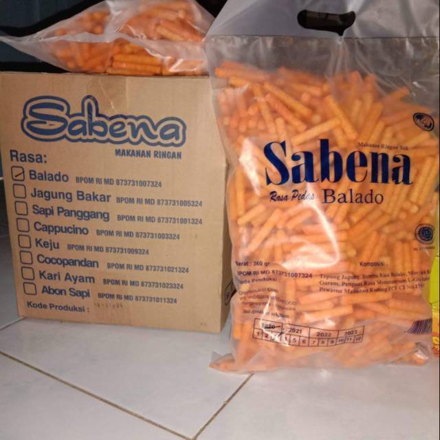 

SABENA JAGUNG BAKAR SAPI PANGGANG STIK SNACK BALADO Sabena MURAH BANGET ENAK, KUALITAS TERJAMIN