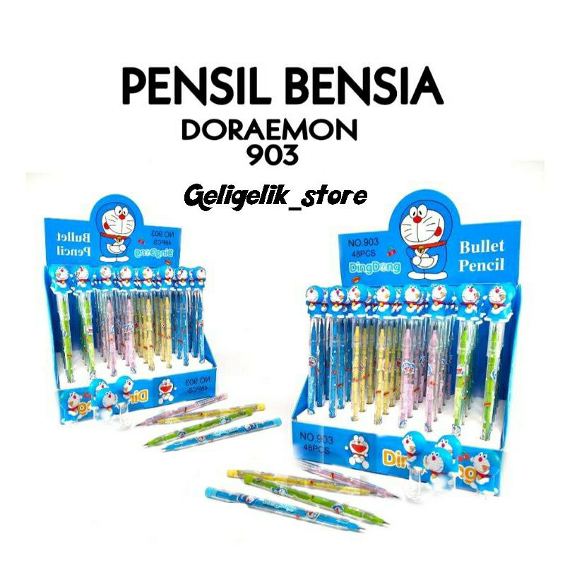 

PENCIL / PENSIL BENSIA MOTIF DORAEMON / BTS / AVANGER / HELLO KITTY MURAH (1 PCS)
