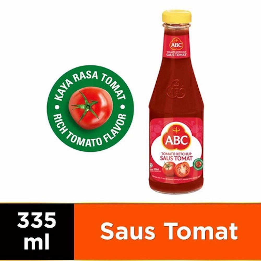 

Sauce Tomat ABC Uk.340 ml Kemasan Botol [DUS x 24]