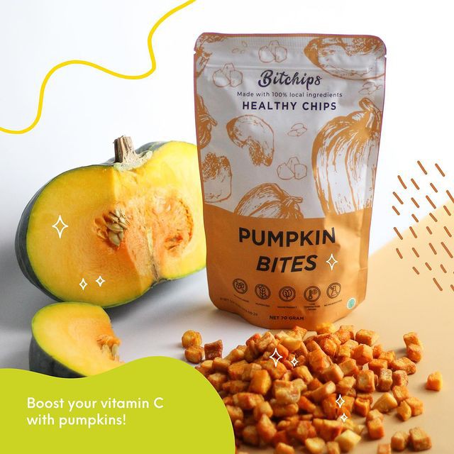 BITCHIPS HEALTHY CHIPS 70GR | SNACK KERIPIK CEMILAN DIET SEHAT APPLE SWEET POTATO PUMPKIN BANANA JACKFRUIT BITES