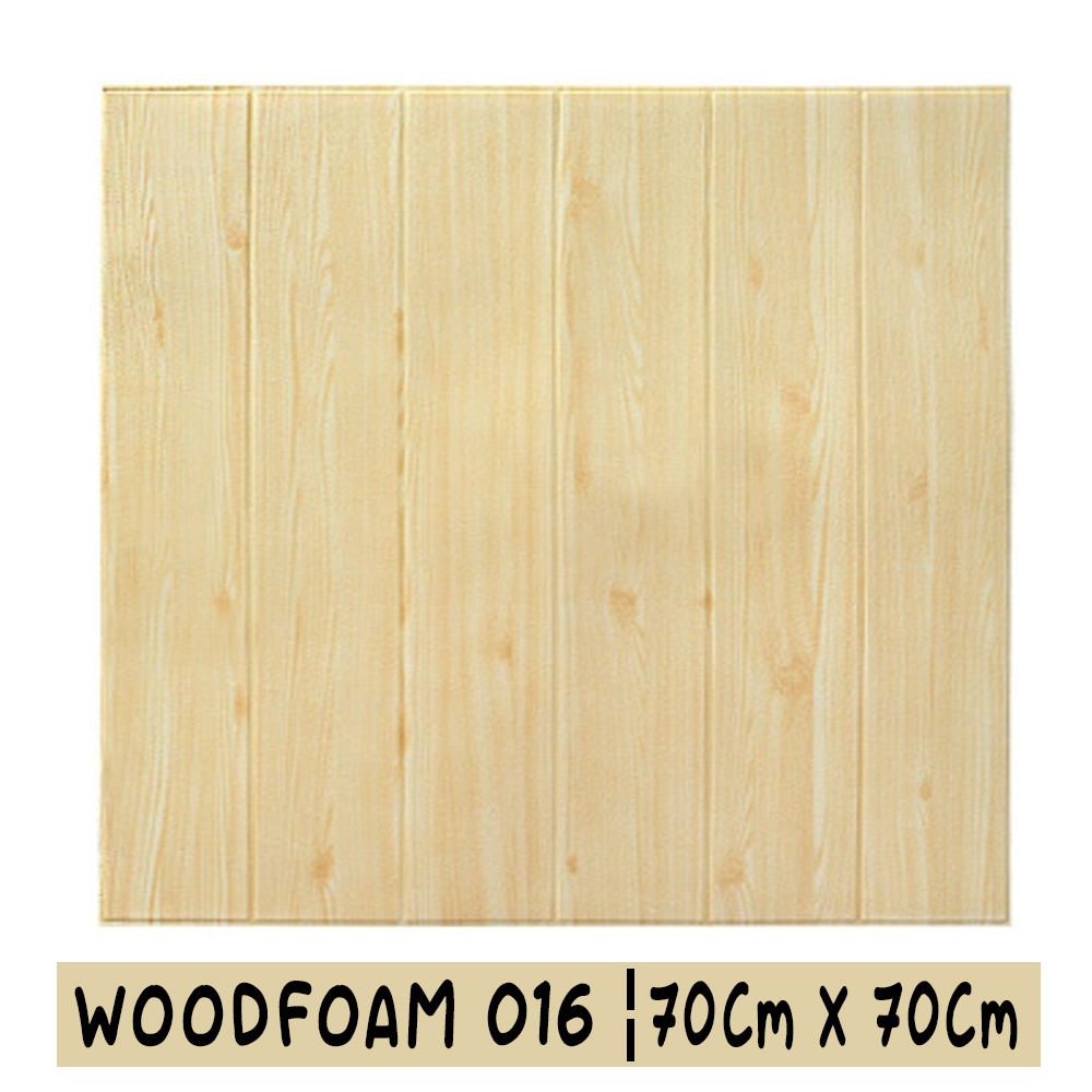 WoodFoam 3D Kayu Klasik Emboss Foam 70cm x 70cm WD