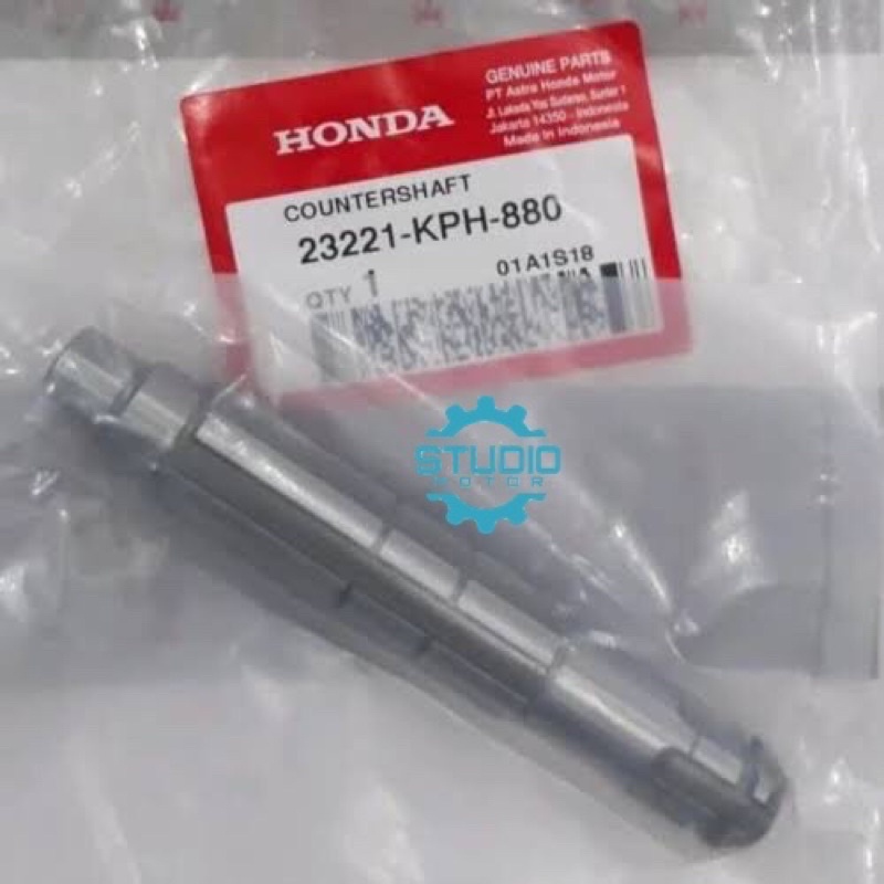 AS GIR GIGI DEPAN SUPRA X 125 KHARISMA COUNTERSHAFT 23221KPH880