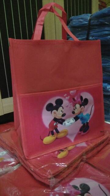 Tas ulang tahun micky mouse