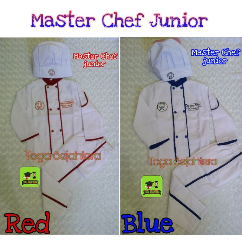 Baju MASTER CHEF JUNIOR / Baju Koki Anak