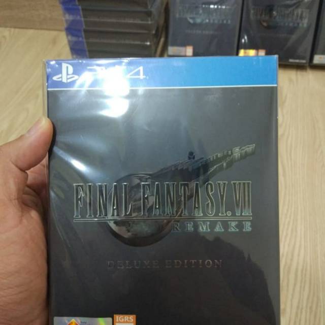 Final Fantasy Vii Remake Deluxe Edition Ps4 Ff 7 Remake Ps4 Shopee Indonesia