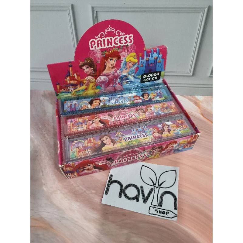 penggaris 15 cm BTS/garisan 15 cm/ruler 15 cm BT-21/mistar 15cm-PRINCESS