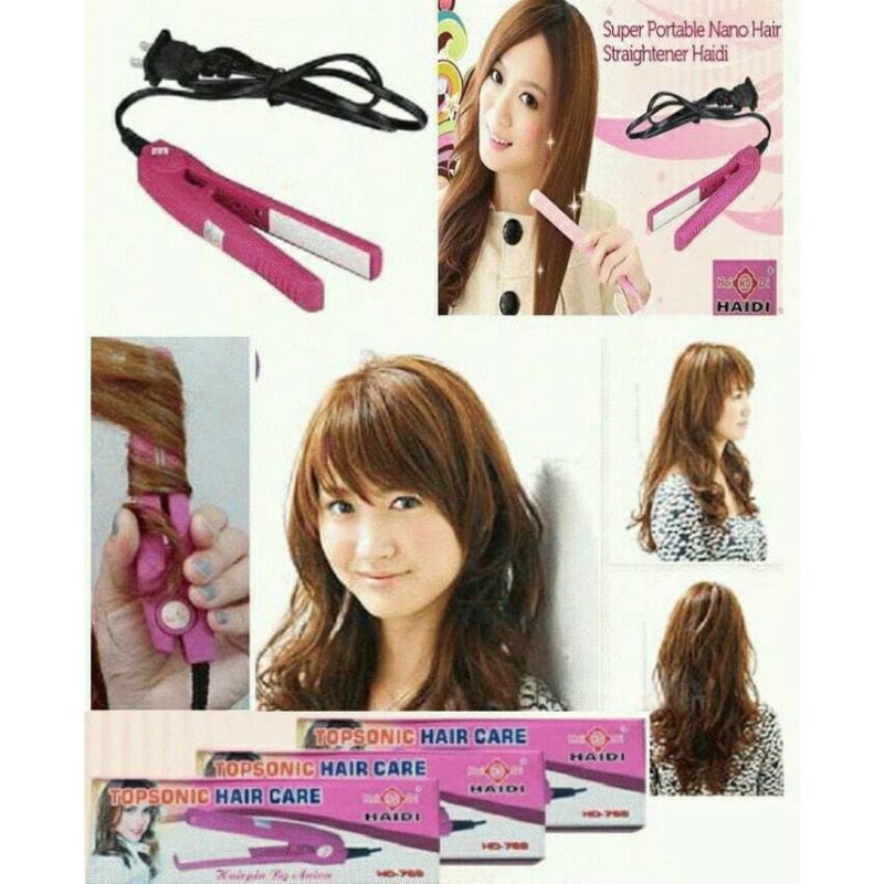 Catok Mini Haidi | Pelurus Rambut