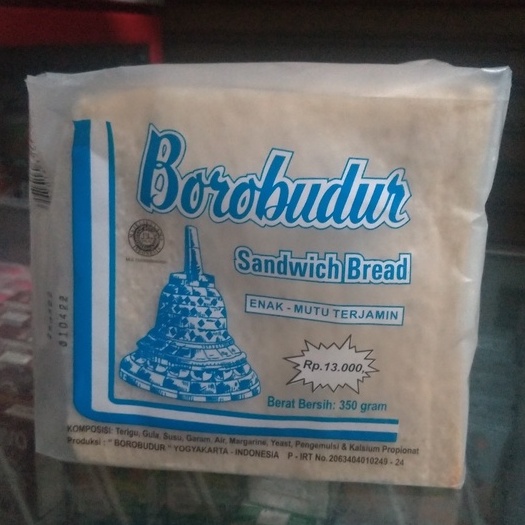 Roti Tawar Borobudur Putih