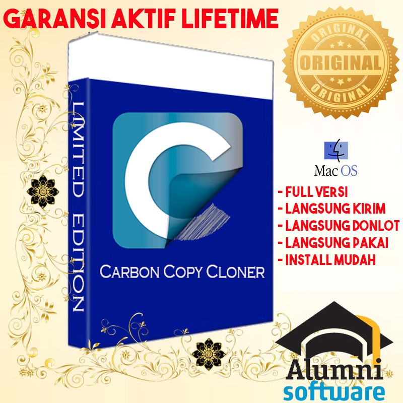 [FULL VERSION] Carbon Copy Cloner 5 Mac - GARANSI AKTIVASI