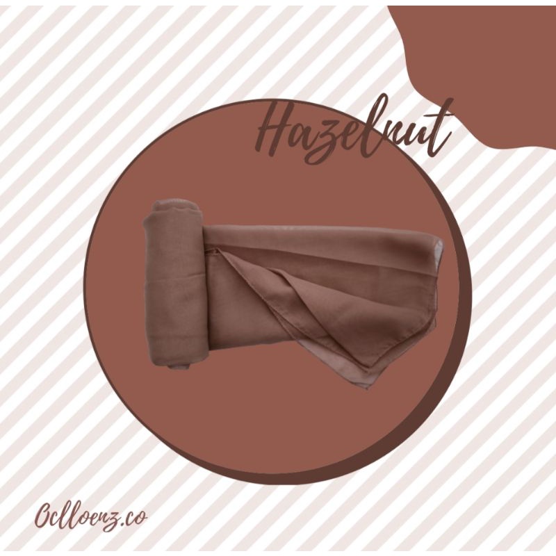 Hijab Bella Square Segiempat hazelnut