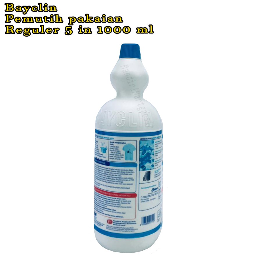 BAYCLIN 5IN1 PEMUTIH REGULAR 1000ML