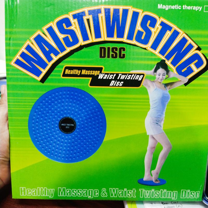 MAGNETIC WAIST TWISTING DISC BALANCING BOARD ALAT FITNESS PINGGANG PENGECIL PERUT