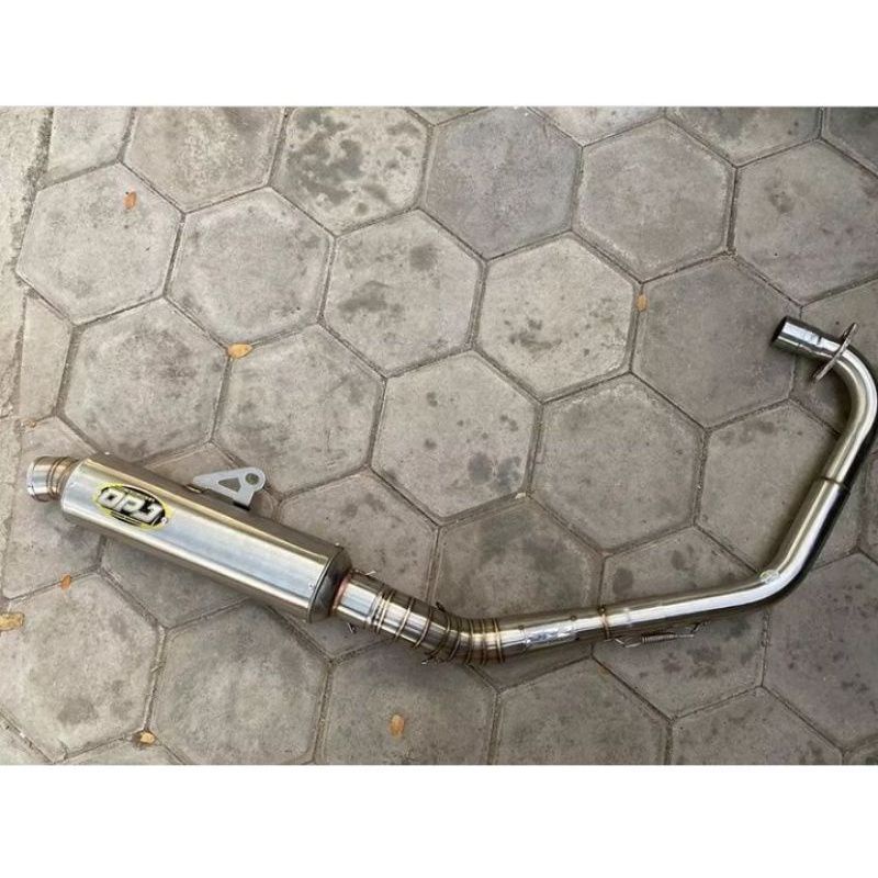 Knalpot DPJ Bulat Tiger CB Megapro Gl Paten