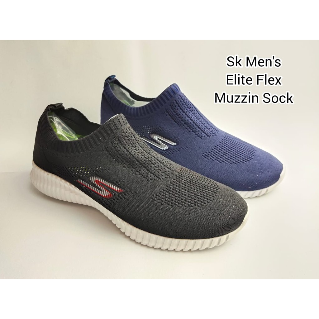 Skechers Elite Flex - Muzzin Sock / Skechers / Skechers Pria / Sepatu Pria / Sepatu Slip On Pria