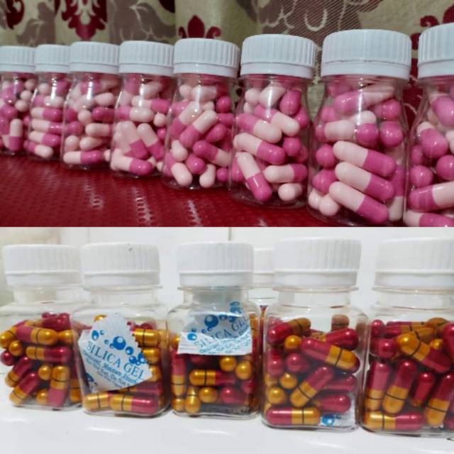 OBAT DIET CAMPUR DOBEL STRONG DAN PIL PINK PINKY KAPSUL JAMU HERBAL PELANGSING