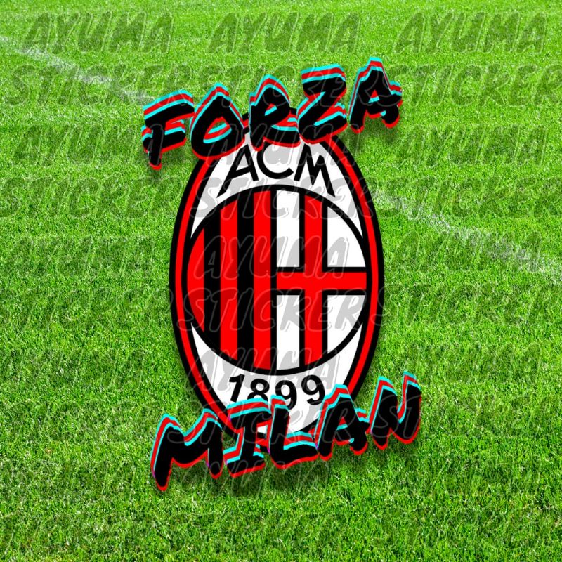 

Sticker Forza Milan ACM002 - Sticker Vinyl AC Milan