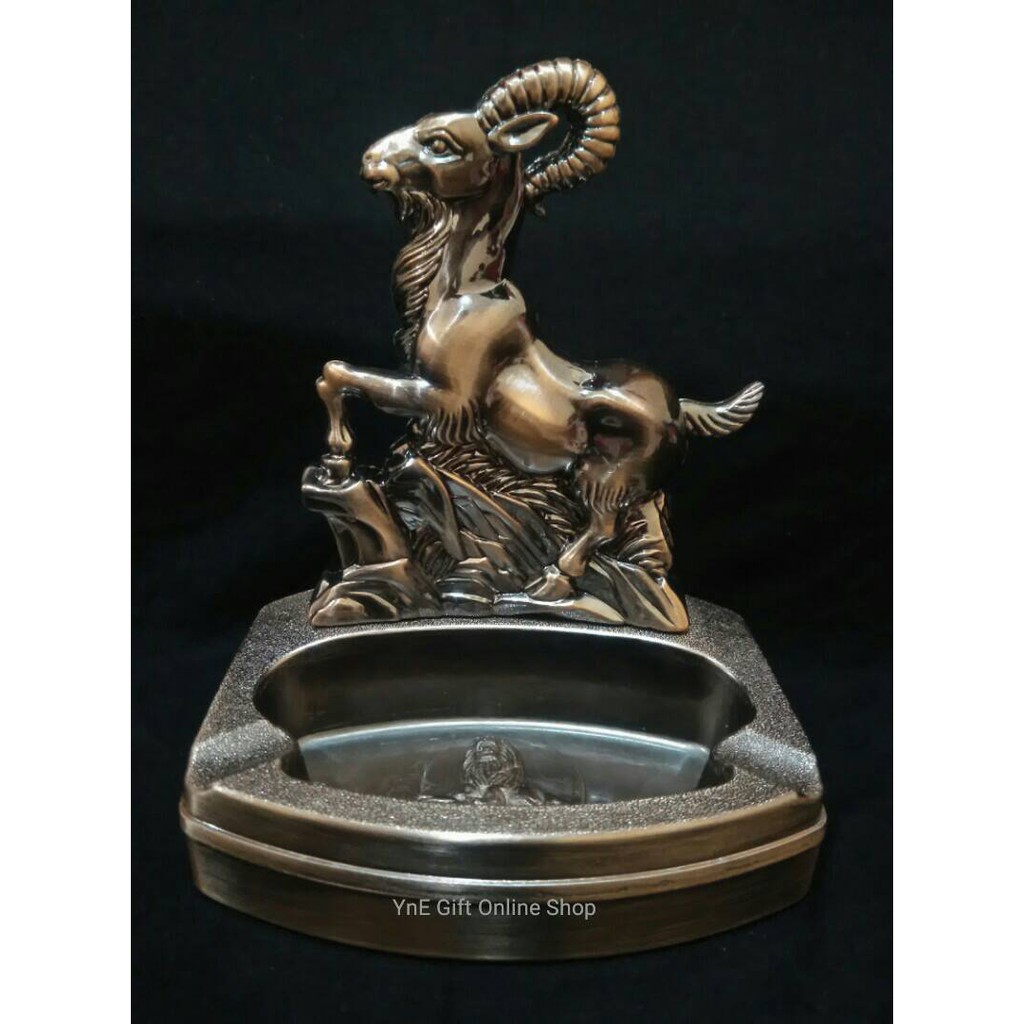 Asbak Rokok Kambing, Asbak Unik, Asbak Murah, Pajangan, Kado Antik Asbak Unik Murah