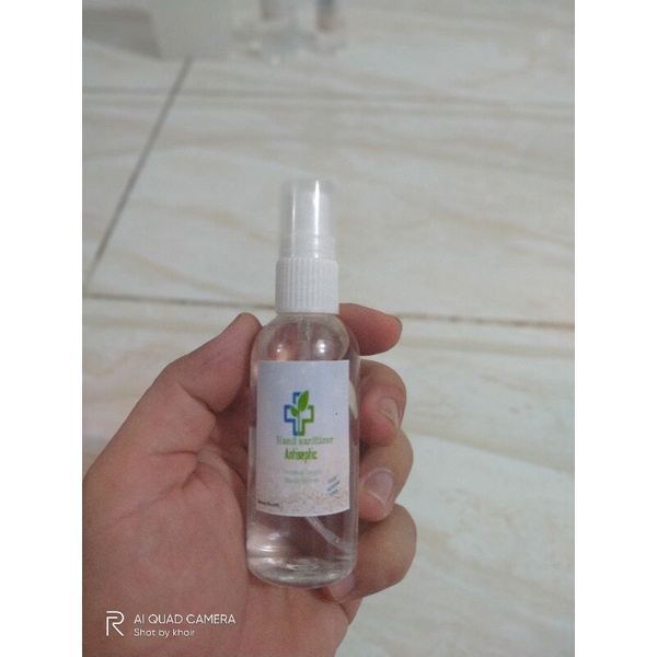 Hand Sanitizer Spray standar WHO Kandungan Alkohol 96%