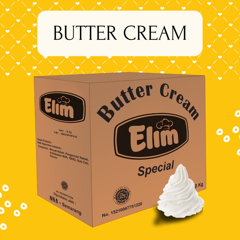 Elimas Butter Cream 250 Gr