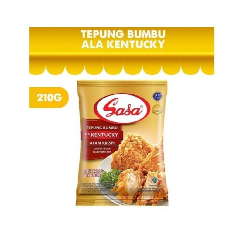 

Sasa Tepung Bumbu Ala Kentucky Ayam Krispi 210 g