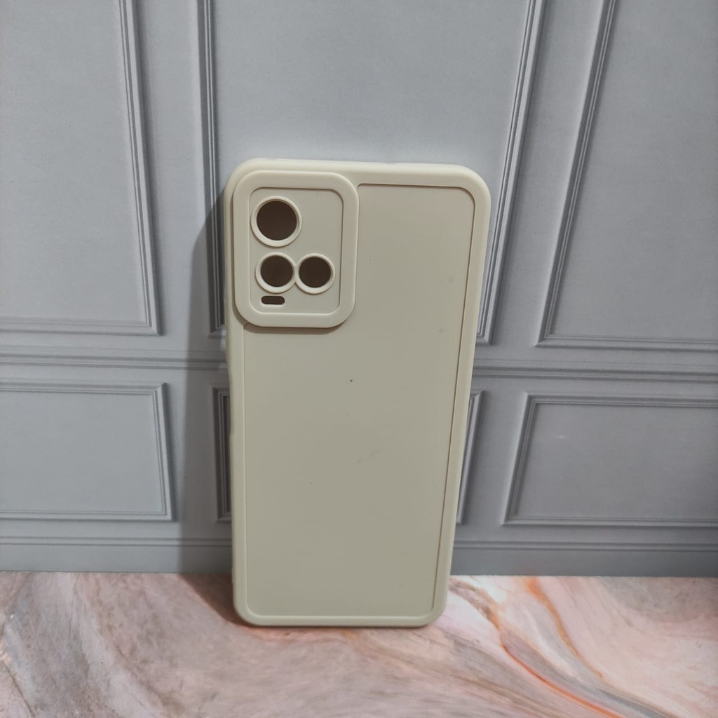 SoftCase ProCamera Silicon Matte Case Full Cover Xiaomi Redmi 8A 8A Pro White_Cell