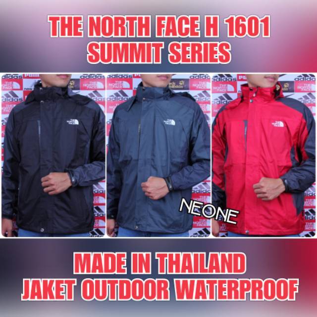 jaket waterproof north face