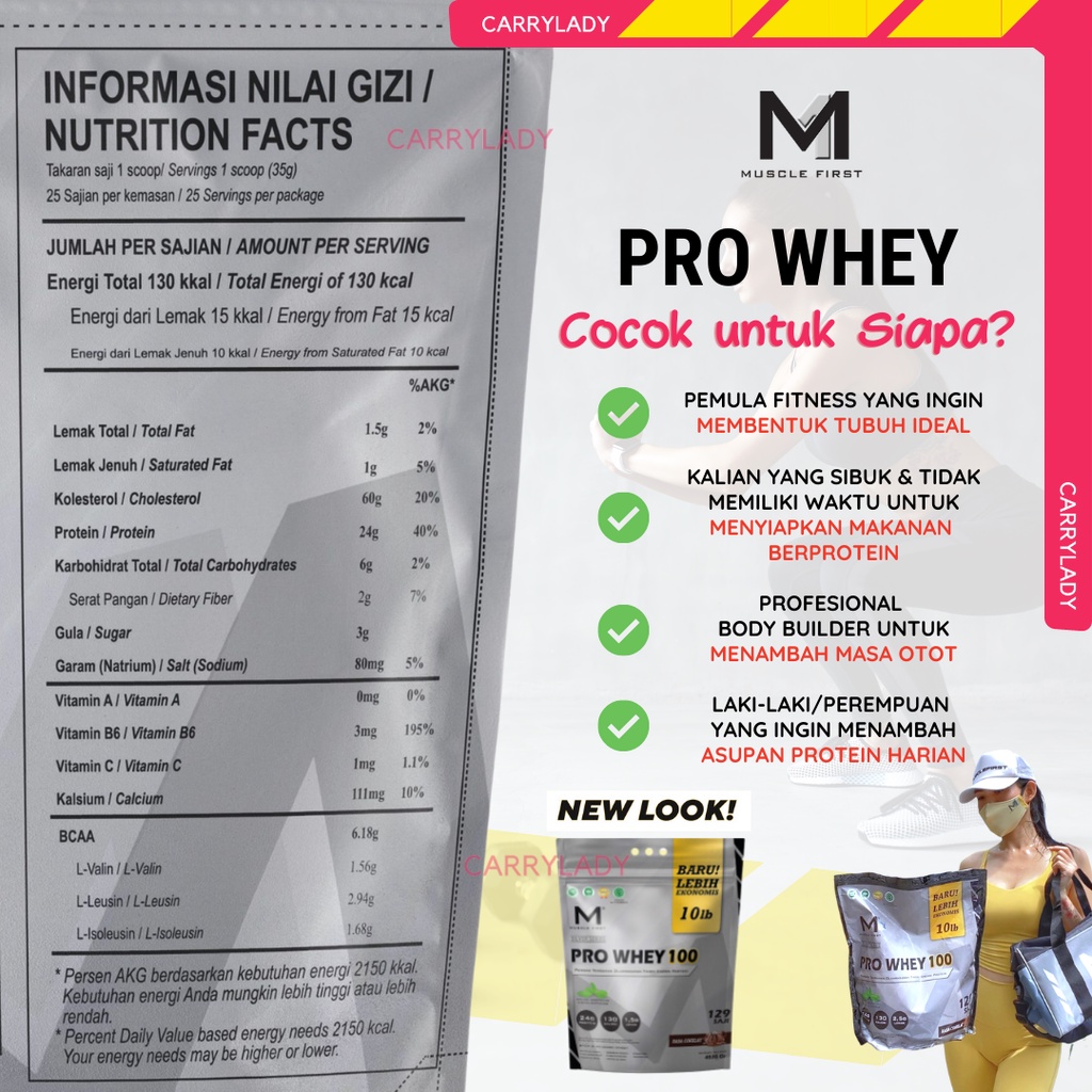 PRO WHEY 100 10lbs 10 Lbs 4.5 KG Muscle First 100% Whey Protein 130 Serving MuscleFirst M1 ProWhey Concentrate READY