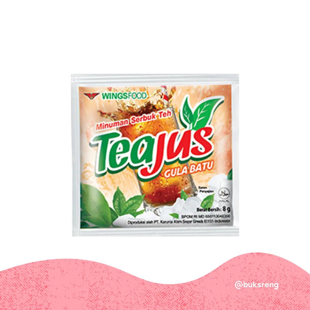 

TEA JUS GULA BATU