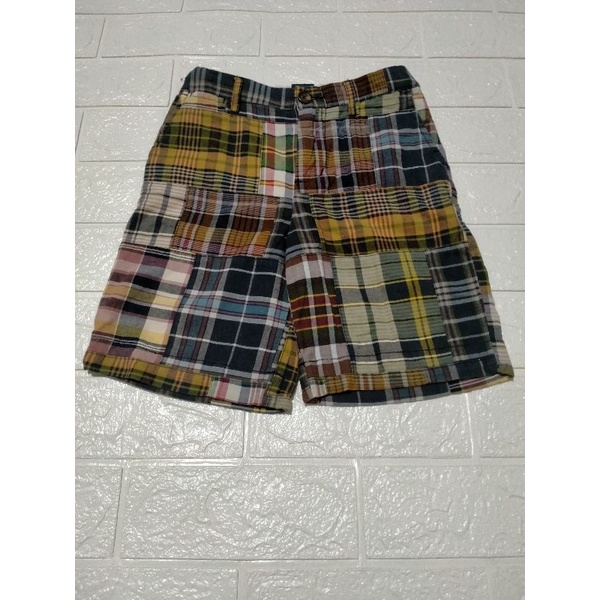 Preloved Kids Polo Ralph Lauren Boys Plaid Short Pants Preloved Celana Anak Polo Ralph Lauren Kids P