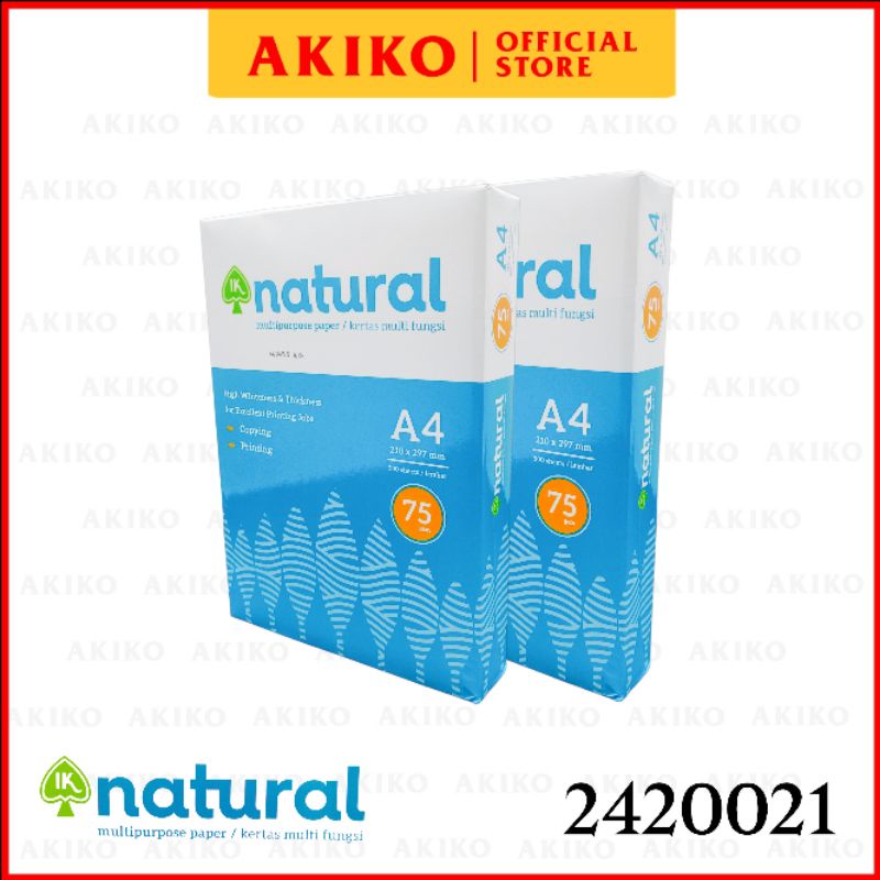 

Kertas HVS Natural A4 75G